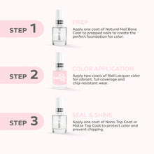 Load image into Gallery viewer, L 2523 – Blooming Pink Nail Polish – 15ml | High Gloss Gel Like Finish Light Pink Nail Polish | Soft Pastel Nail Lacquer