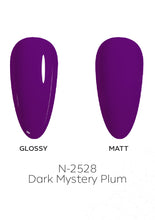 Load image into Gallery viewer, N-2528-Dark Mystery Plum Gel Polish 15ml
