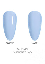 Load image into Gallery viewer, N-2549-Summer Sky Gel Polish 15ml
