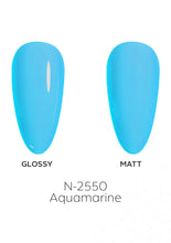 Load image into Gallery viewer, N-2550-Aquamarine Gel Polish 15ml
