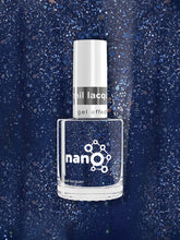 Load image into Gallery viewer, L 2551 Sparkling Navy Nail Polish 15ml
