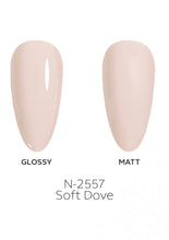 Load image into Gallery viewer, N-2557-Soft Dove Gel Polish 15ml
