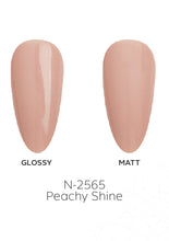 Load image into Gallery viewer, N-2565-Peachy Shine Gel Polish 15ml
