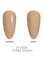 Load image into Gallery viewer, N-2568-Toffee Dream Gel Polish 15ml
