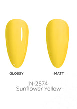 Load image into Gallery viewer, N-2574-Sunflower Yellow Gel Polish 15ml
