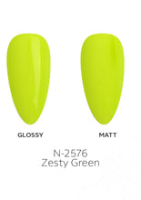 Load image into Gallery viewer, N-2576-Zesty Green Gel Polish 15ml
