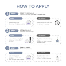 تحميل الصورة إلى عارض المعرض، P2577 – Dusty Sky Duo Pack – TPO &amp; HEMA Free Gel Polish &amp; Nail Lacquer (15ml each) | Long-Lasting, High-Gloss Nail Polish Set