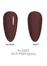 Load image into Gallery viewer, N-2583-Rich Mahogany Gel Polish 15ml
