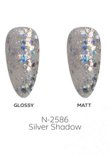 Load image into Gallery viewer, N-2586-Silver Shadow Gel Polish 15ml
