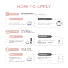 Load image into Gallery viewer, P2588 – Rose Reverie Duo Pack – TPO &amp; HEMA Free Gel Polish &amp; Nail Lacquer (15ml each) | Long-Lasting, High-Gloss Nail Polish Set