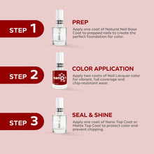 Load image into Gallery viewer, L 2591 – Burgundy Velvet Nail Polish – 15ml | High Gloss, Gel Like Finish Deep Red Nail Polish | Classic Burgundy Red Nail Lacquer