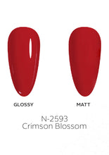 Load image into Gallery viewer, N-2593-Crimson Blossom Gel Polish 15ml
