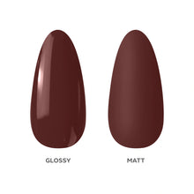 Load image into Gallery viewer, P2598 – Deep Earth Brown Duo Pack – TPO &amp; HEMA Free Gel Polish &amp; Nail Lacquer (15ml each) | Long-Lasting, High-Gloss Nail Polish Set