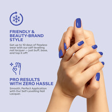 Load image into Gallery viewer, L 2604 – Sapphire Blue Nail Polish – 15ml | High Gloss, Gel Like Finish Blue Nail Polish | Sapphire Blue Nail Lacquer