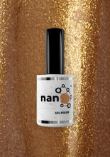 Load image into Gallery viewer, N-2608-Ginger Glitter Gel Polish 15ml
