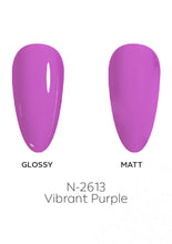 Load image into Gallery viewer, N-2613-Vibrant Purple Gel Polish 15ml
