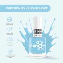 Load image into Gallery viewer, L 2614 – Heavenly Sky Nail Polish – 15ml | High Gloss, Gel Like Finish Blue Nail Polish | Soft Sky Blue Nail Lacquer