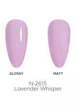 Load image into Gallery viewer, N-2615-Lavender Whisper Gel Polish 15ml
