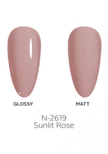 Load image into Gallery viewer, N-2619-Sunlit Rose Gel Polish 15ml
