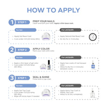 Load image into Gallery viewer, P2622 – Electric Blue Duo Pack – TPO &amp; HEMA Free Gel Polish &amp; Nail Lacquer (15ml each) | Long-Lasting, High-Gloss Nail Polish Set