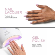 Load image into Gallery viewer, P2624 – Pastel Lavender Duo Pack – TPO &amp; HEMA Free Gel Polish &amp; Nail Lacquer (15ml each) | Long-Lasting, High-Gloss Nail Polish Set