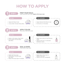 Load image into Gallery viewer, P2624 – Pastel Lavender Duo Pack – TPO &amp; HEMA Free Gel Polish &amp; Nail Lacquer (15ml each) | Long-Lasting, High-Gloss Nail Polish Set