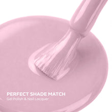 Load image into Gallery viewer, P2625 – Misty Rose Duo Pack – TPO &amp; HEMA Free Gel Polish &amp; Nail Lacquer (15ml each) | Long-Lasting, High-Gloss Nail Polish Set