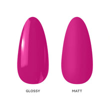 Load image into Gallery viewer, P2628 – Vivid Magenta Duo Pack – TPO &amp; HEMA Free Gel Polish &amp; Nail Lacquer (15ml each) | Long-Lasting, High-Gloss Nail Polish Set