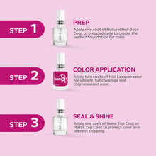 Load image into Gallery viewer, L 2628 – Vivid Magenta Nail Polish – 15ml | High Gloss, Gel Like Finish Magenta Pink Nail Polish | Bold Pink-Purple Nail Lacquer