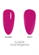 Load image into Gallery viewer, N-2628-Vivid Magenta Gel Polish 15ml
