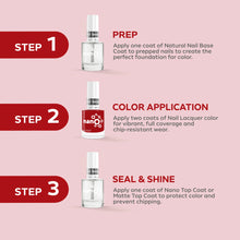 Load image into Gallery viewer, L 2630 – Cardinal Velvet Nail Polish – 15ml | High Gloss, Gel Like Finish Deep Red Nail Polish | Luxurious Velvet Red Nail Lacquer