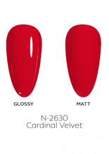 Load image into Gallery viewer, N-2630-Cardinal Velvet Gel Polish 15ml
