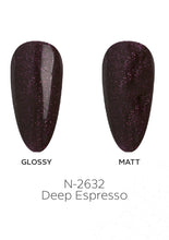 Load image into Gallery viewer, N-2632-Deep Espresso Gel Polish 15ml
