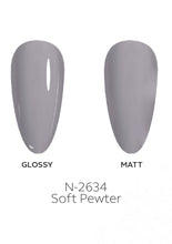 Load image into Gallery viewer, N-2634-Soft Pewter Gel Polish 15ml
