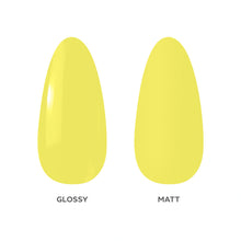 Load image into Gallery viewer, P2637 – Yellow Gleam Duo Pack – TPO &amp; HEMA Free Gel Polish &amp; Nail Lacquer (15ml each) | Long-Lasting, High-Gloss Nail Polish Set