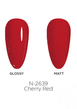 Load image into Gallery viewer, N-2639-Cherry Red Gel Polish 15ml
