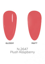 Load image into Gallery viewer, N-2647-Plush Raspberry Gel Polish 15ml
