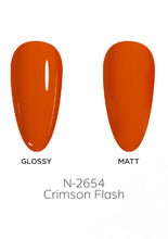 Load image into Gallery viewer, N-2654-Crimson Flash Gel Polish 15ml
