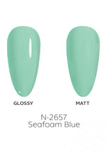 Load image into Gallery viewer, N-2657-Seafoam Blue Gel Polish 15ml
