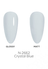 Load image into Gallery viewer, N-2662-Crystal Blue Gel Polish 15ml
