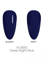 Load image into Gallery viewer, N-2665-Deep Night Blue Gel Polish 15ml
