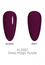 Load image into Gallery viewer, N-2667-Deep Magic Purple Gel Polish 15ml
