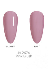 Load image into Gallery viewer, N-2674-Pink Blush Gel Polish 15ml
