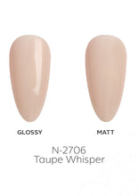 Load image into Gallery viewer, N-2706-Taupe Whisper Gel Polish 15ml
