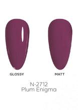 Load image into Gallery viewer, N-2712-Plum Enigma Gel Polish 15ml
