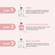 Load image into Gallery viewer, L 2713 – Blush Petal Nail Polish – 15ml | High Gloss, Gel Like Finish Pink Nail Polish | Soft Rose Pink Nail Lacquer