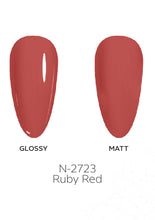 Load image into Gallery viewer, N-2723-Ruby Red Gel Polish 15ml
