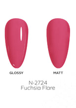 تحميل الصورة إلى عارض المعرض، طلاء جل Fuchsia Flare N-2724 - 15 مل
