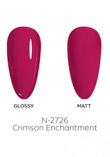 تحميل الصورة إلى عارض المعرض، طلاء جل N-2726-Crimson Enchantment 15 مل
