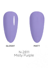 Load image into Gallery viewer, N-2811-Misty Purple Gel Polish 15ml
